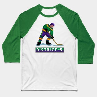 District-5 Hockey Baseball T-Shirt